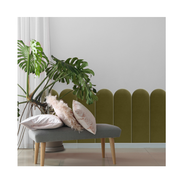 Polsterpaneel Khaki 20 cm